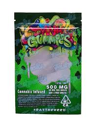 Dank Gummies ~ Green ~ 500MG Mylar Bag — Fastpacks