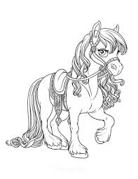 Previously, horses were one of the most expensive vehicles, because they could run fast for any… 101 Horse Coloring Pages For Kids Adults Free Printables