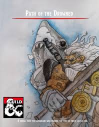 Path Of The Drowned Barbarian Dungeon Masters Guild Dungeon Masters Guild Javelin +5 1d6+3 piercing damage. usd