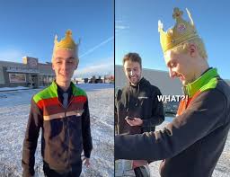 The video shows the jetblue aircraft being tugged by a ground service provider's tug. Burger King Employee Overwhelmed By Tiktoker S Surprise Gift I Don T Even Know What To Say