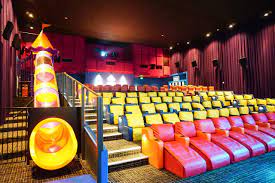 The area includes colouring tables. Vjunior Village Cinemas Sunshine Review Info