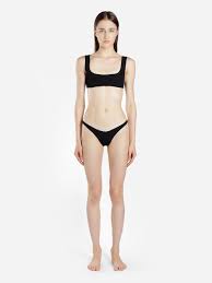 Reina Olga Swimwear Ginnyscrunchbikiniset Black