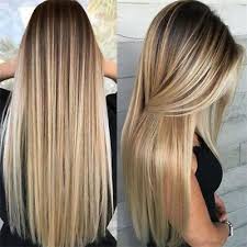 Spiral rainbow or unicorn hair. Ombre Hair Brown To Blonde Straight Up To 66 Off Free Shipping