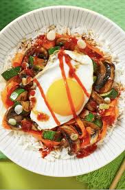 Veggie Bibimbap Rice Bowl Recipes Vegetarian Recipes Easy Hello Fresh Recipes