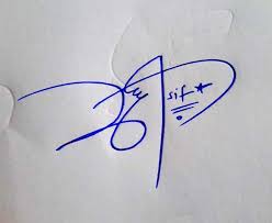 Letter s linked line circle signature logotype font. M Asif Signature Styles Online E Signature Generator