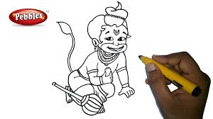 Hanuman hindu god , gaurav kumar. How To Draw Bal Hanuman How To Draw Hanuman For Kids How To Draw Lord Hanuman Drawing For Kids Youtube