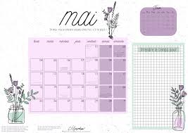 Planning de semaine excel (semainier) modifiable et gratuit: Goodies Calendrier Mai 2020 Planning De La Semaine A Imprimer