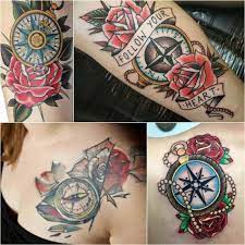 Compass Tattoo Designs Popular Ideas For Compass Tattoos With Meaning Compass Tattoo Meaning Compass Rose Tattoo Tattoos With Meaning