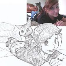 Drawing cute anime face and head. This Artist Turns Strangers Into Anime Characters Bored Panda