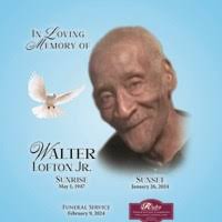 Walter Lofton Jr. Obituary