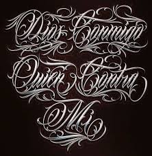 Ready to personalize and share in facebook and twitter. Chicano Lettering Chicano Lettering Tattoo Lettering Fonts Lettering