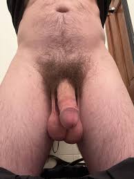 Hairy cock and balls taste and smell the best , whos sucking?