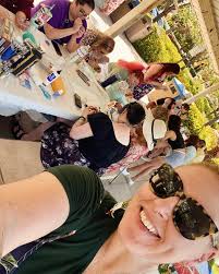 The tabletop figures were miniature, but the fun was big! We had a great  time painting game minis with kids tonight. Looking forward to our teen and  adult mini painting session on