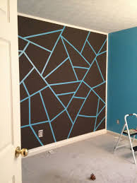 bedroom wall paint, diy wall painting