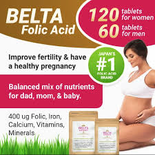 It aids in the production of dna and rna, the body's genetic material, and is especially important when cells and tissues are growing rapidly, such as in infancy, adolescence, and pregnancy. Belta Folic Acid For Men Women Combo For Fertility Pregnancy Pcos Irregular Menstruation Shopee Philippines