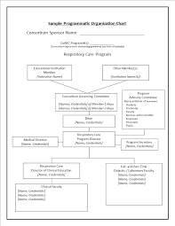 programmatic organization chart templates at