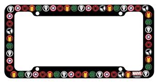 Chroma 42524 Marvel Heroes Plastic Frame Amazon In Car Motorbike