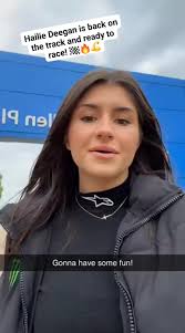 Hailie Deegan is back