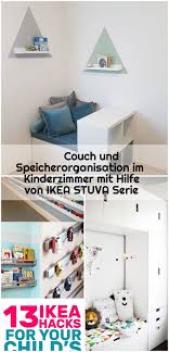 Couch Und Speicherorganisation Im Kinderzimmer Mit Hilfe Von Ikea Stuva Serie Couch Hilfe Ikea Hack Storage Ikea Stuva Storage Hacks