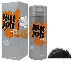 And it's a particularly distressing thing for women because, for some reason, hair loss is generally more accepted in men. Nut Job Hair Black Building Fibres For Men With Hair Loss Cover Up Bald Spots Instantly Nut Job Hair Building Fibres