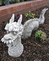 Nessie I Think I Need This Dragon Garden Garden Ornaments Garden Statues