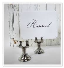 Silver Place Card Holder Sign Holder Table Number Holder Wedding Party Buffet Silver Table Numbers Wedding Wedding Table Number Holders Sign Holder Wedding