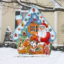 The ghosts here are the same, but the decorations have changed. Christmas Gingerbread Outdoor Holiday Decorations You Ll Love In 2021 Wayfair