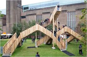 Well you're in luck, because here they come. London S Confusing Endless Stair Would Make M C Escher Proud Bloomberg