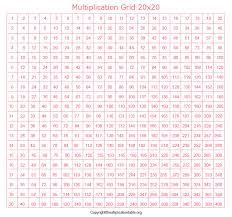 We did not find results for: 20 By 20 Multiplication Chart Archives Multiplication Table Chart