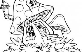 Free Printable Mushroom Coloring Pages House Colouring Pages Easy Coloring Pages Coloring Pages