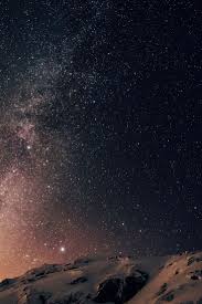 Official Iphone6 Starry Sky Mountain Wallpaper Sky Aesthetic Night Sky Wallpaper Mountain Wallpaper