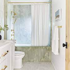 Industrial bathroom with geometric washbasin. These 11 Stylish Bathroom Remodel Ideas Are Brilliant