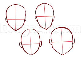 You will begin with drawing the oval shape of the face. How To Draw Manga Face Shape Novocom Top