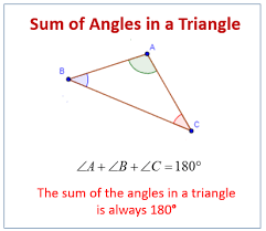 The relation between the sides and recognize how trigonometric functions are used for solving problems about right triangles, and to find a missing angle value, use the trigonometric functions sine, cosine, or tangent, and the inverse. Interior Angles Of A Triangle Solutions Examples Videos