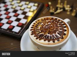 Cup Coffee Chess Image Photo Free Trial Bigstock