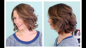 This bob short wavy hair style creates a soft, beachy feel. Soft Waves On Short Hair Februhairy Day 6 Youtube
