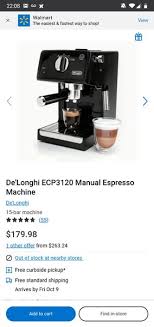 How much should you spend on a portafilter machine and the best espresso machine under $400: Walmart De Longhi Ecp3120 Manual Espresso Machine Redflagdeals Com Forums