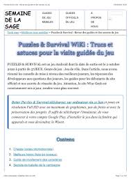 In this post, we've compiled the full list of working codes for you to redeem in puzzles & survival. Puzzles Survival Revue Des Guides Et Des Secrets Du Jeu Par Philippe Bourgoin Fichier Pdf