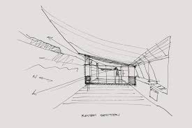 Modern House Walsh House By Glenn Murcutt Architecture Design Sketch Architecture Drawings Architecture Drawing