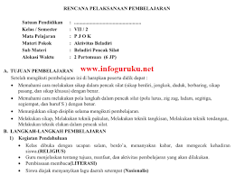 Check spelling or type a new query. Download Rpp Pjok 1 Satu Lembar Smp Tahun 2020 Infoguruku