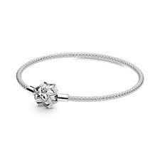 браслет Moments с замком P Lock в виде сердца Setchatyj Braslet Pandora Moments So Snezhinkoj 598616c01 Braslety Pandora