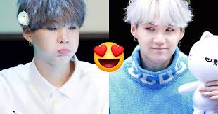 Bts min yoongi yoongi cute suga agust d bts cute sugalove bts suga k pop kpop cute bts bts funny aesthetic polaroid cute . 30 Gifs Of Bts S Suga Being Too Cute For Words Koreaboo