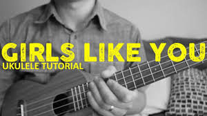 This tool lets you view different ukulele chords by selecting key, type, and position. Maroon 5 Girls Like You Ft Cardi B Easy Ukulele Tutorial Chords How To Play Youtube