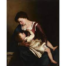 Maria philipa artemesia child in familysearch family tree. Artemisia Gentileschi Madonna And Child Mutualart