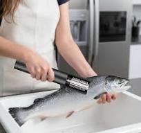 Easy-to-Clean Plastic PP Handle Kitchen Gadgets Manual Fish Scale Scraper  and Grater Utensil for Home Use Cooks Packaged