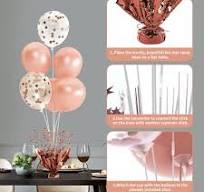 Kit de suporte de balão de mesa Conjunto de decoração de ...