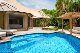 Ocean villa with pool, finolhu maldives. Fairmont Maldives Sirru Fen Fushi Landezine International Landscape Award Lila