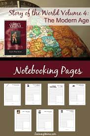 Story Of The World Volume 4 Notebooking Pages Learning Mama Story Of The World Homeschool History Teaching History