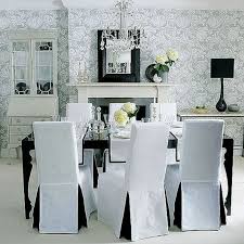 Legs uncovered for simply elegant style. Modern Dining Chair Covers Ideas On Foter
