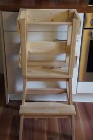 Bauanleitung Fur Einen Learning Tower Lernturm Aus Ikea Hocker Bekvam Ikea Hocker Lernturm Ikea Ideen